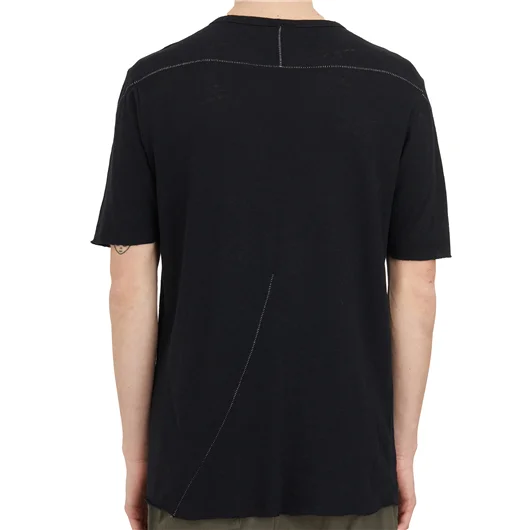 THOM KROM T-SHIRT IN COTONE LINO