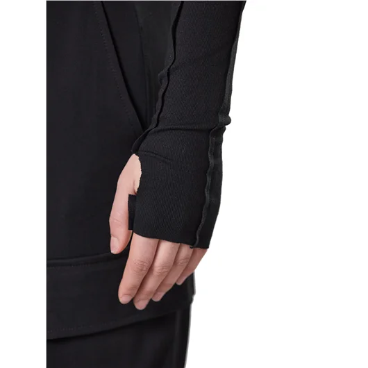 THOM KROM T-SHIRT M/L SCOLLO A V