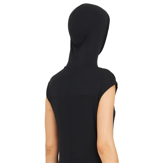 THOM KROM TANK TOP CON CAPPUCCIO