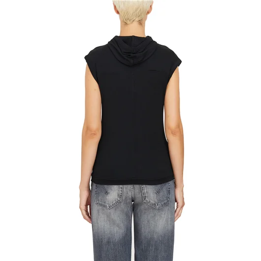 THOM KROM TANK TOP CON CAPPUCCIO
