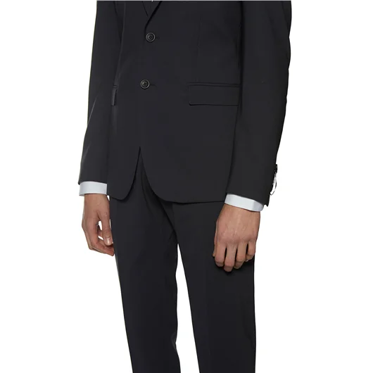 TONELLO ABITO DUE BOTTONI IN LANA STRETCH