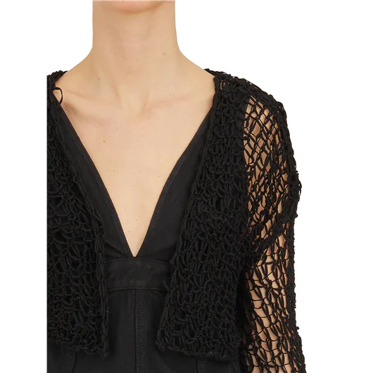 TOTALLY.H CARDIGAN CORTO IN COTONE