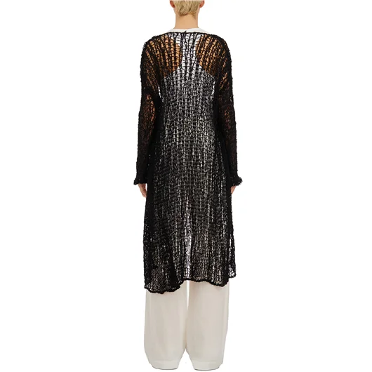 TOTALLY.H CARDIGAN LUNGO IN COTONE