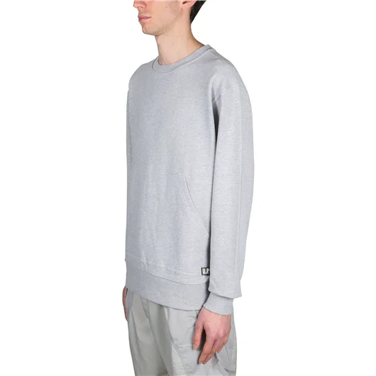 U.P.W.W. FELPA CREWNECK CON INSERTI