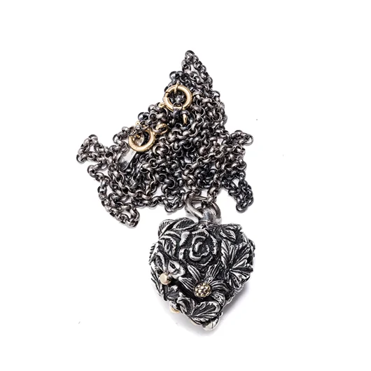 UGO CACCIATORI COLLANA A CUORE