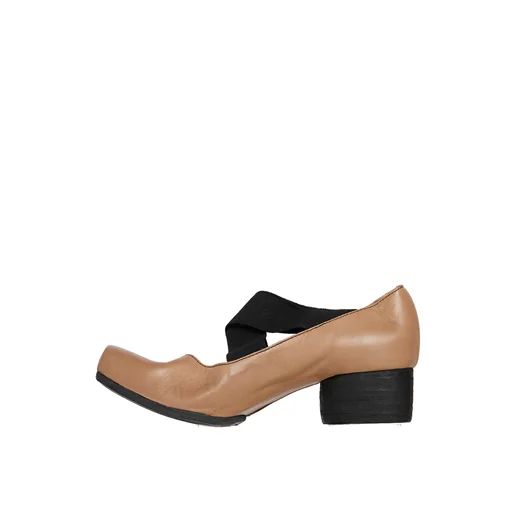 UMA WANG BALLERINA IN PELLE TACCO MEDIO