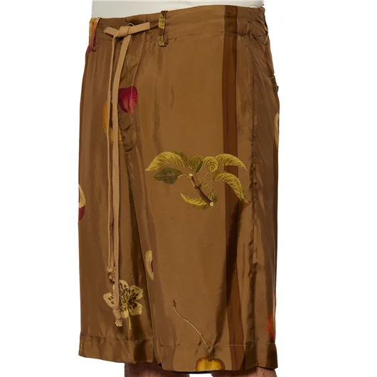 UMA WANG BERMUDA PALLOR IN VISCOSA E CUPRO