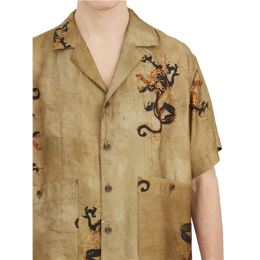 UMA WANG CAMICIA TERRY IN CUPRO