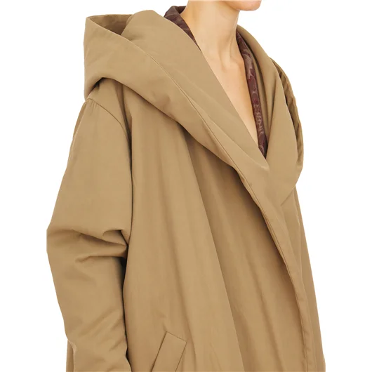 UMA WANG CAPPOTTO CARDIGAN IN COTONE E VISCOSA