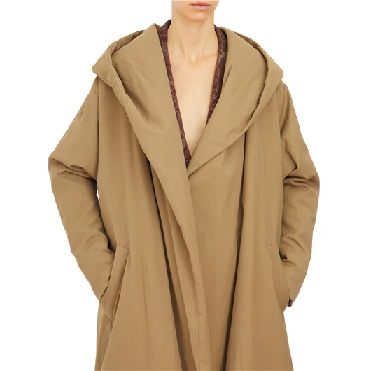 UMA WANG CAPPOTTO CARDIGAN IN COTONE E VISCOSA