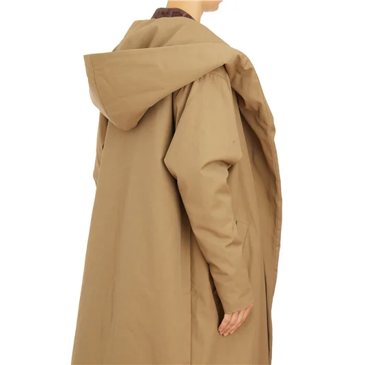 UMA WANG CAPPOTTO CARDIGAN IN COTONE E VISCOSA