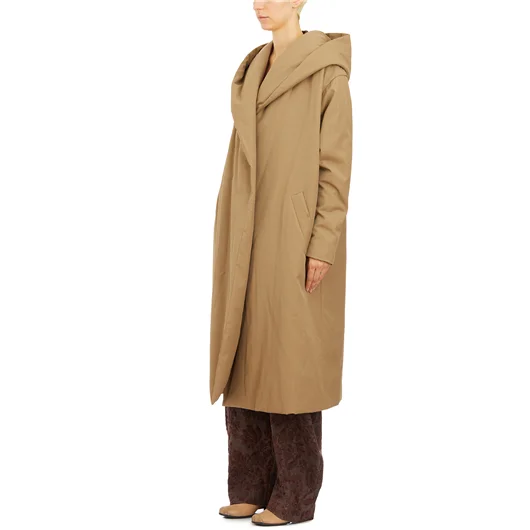 UMA WANG CAPPOTTO CARDIGAN IN COTONE E VISCOSA