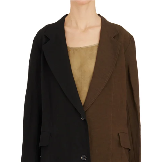 UMA WANG CAPPOTTO CENT MISTO LINO