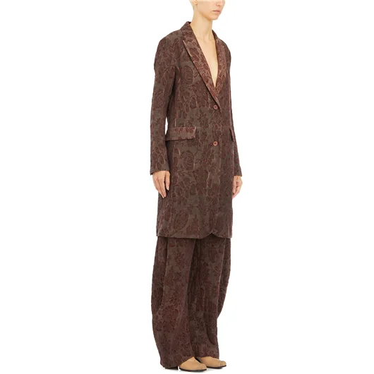 UMA WANG GIACCA KATIA IN LINO E COTONE