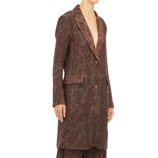 UMA WANG GIACCA KATIA IN LINO E COTONE