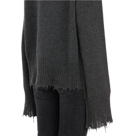 UMA WANG MAGLIONE COLLO ALTO IN CASHMERE