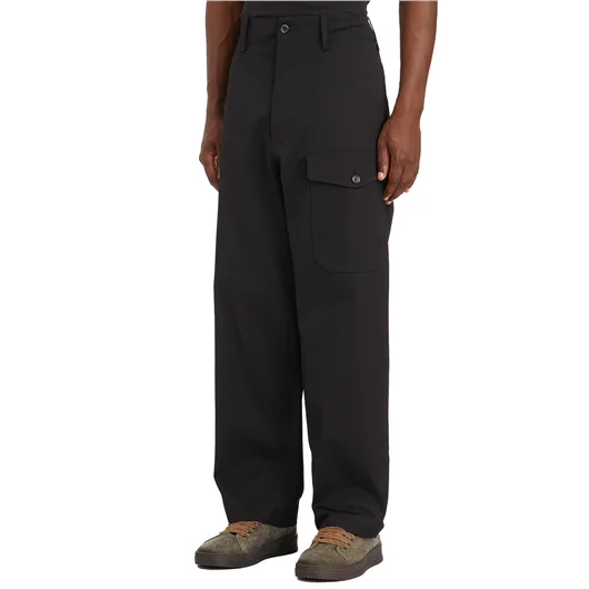 UMA WANG PANTALONE PAXTON IN VISCOSA E COTONE