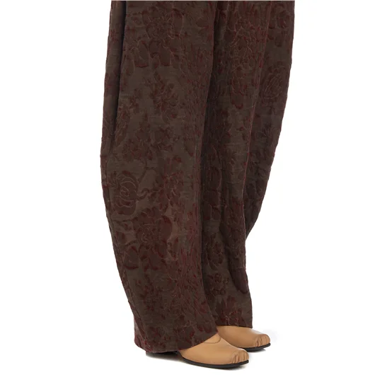 UMA WANG PANTALONE POLLOCK IN LINO