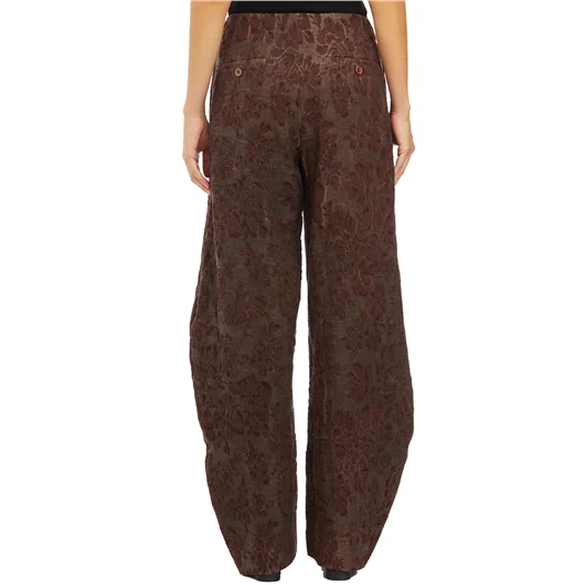 UMA WANG PANTALONE POLLOCK IN LINO