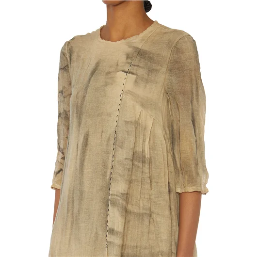 UN-NAMABLE ABITO IN LINO E COTONE