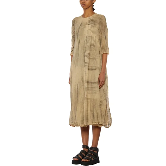 UN-NAMABLE ABITO IN LINO E COTONE