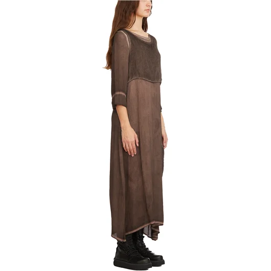 UN-NAMABLE ABITO LUNGO IN COTONE