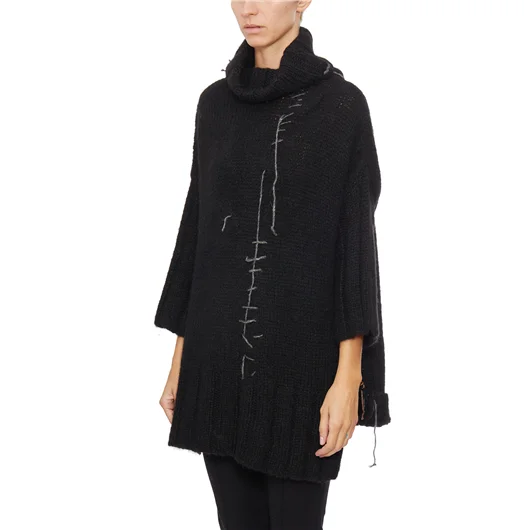 UN-NAMABLE MAGLIA IN ALPACA COLLO ALTO