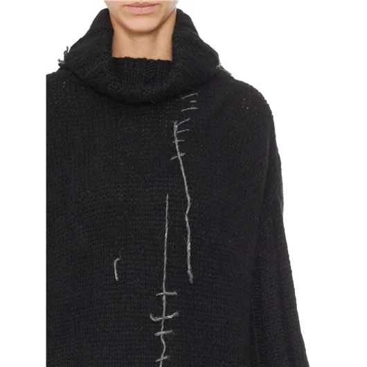 UN-NAMABLE MAGLIA IN ALPACA COLLO ALTO