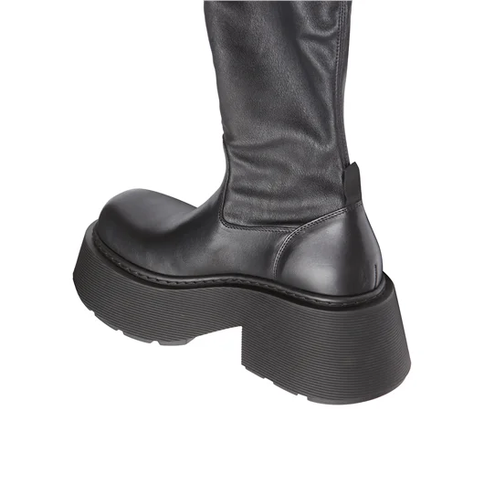 VIC MATIE' STIVALE ETNA DAVIDSON IN PELLE