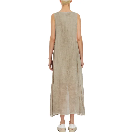 VIRGINIA BIZZI ABITO FODERATO IN MUSSOLA