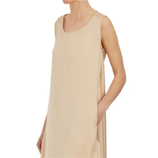 VIRGINIA BIZZI ABITO LUNGO SMANICATO