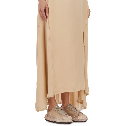 VIRGINIA BIZZI ABITO LUNGO SMANICATO