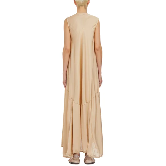 VIRGINIA BIZZI ABITO LUNGO SMANICATO