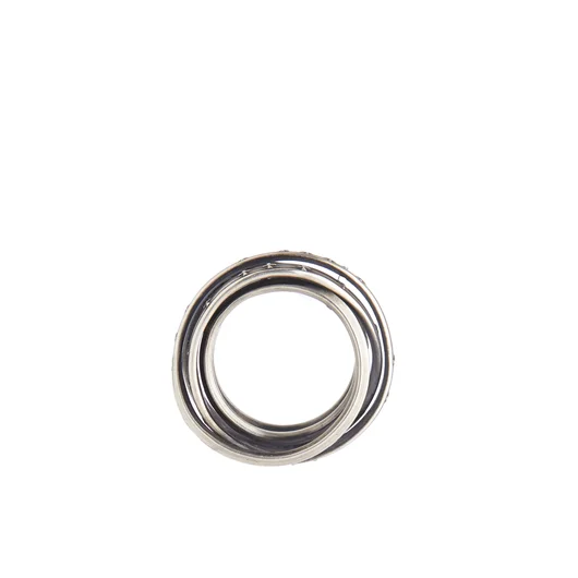 WERKSTATT:MUNCHEN ANELLO INCROCIATO IN ARGENTO