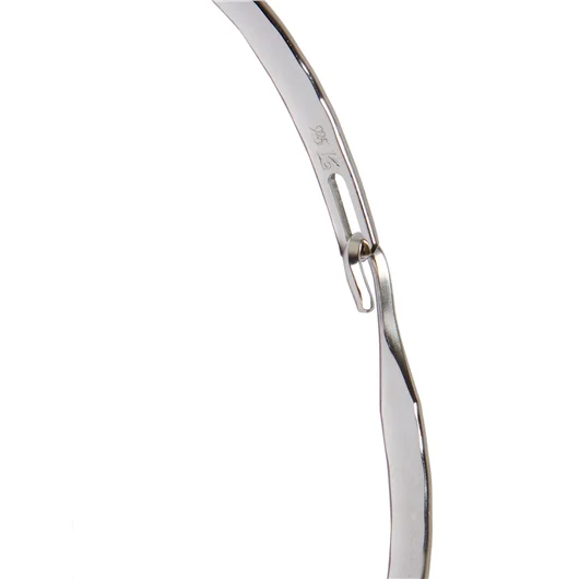 WERKSTATT:MUNCHEN BRACCIALE IN ARGENTO