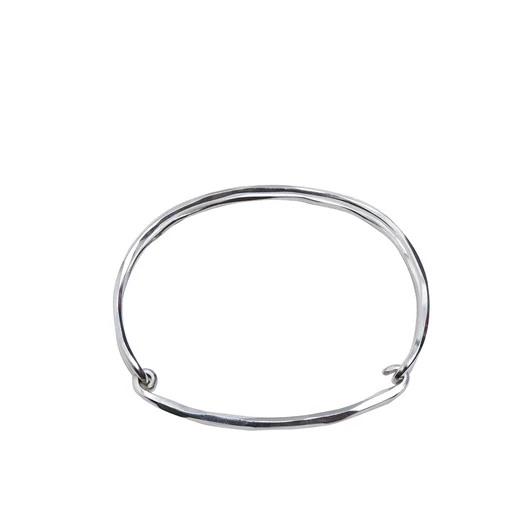 WERKSTATT:MUNCHEN BRACCIALE IN RIGIDO IN ARGENTO