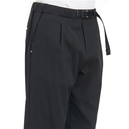 WHITE SAND PANTALONE AMPIO IN COTONE E NYLON