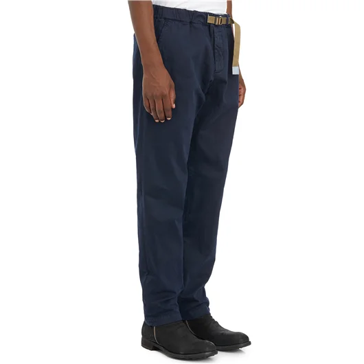 WHITE SAND PANTALONE AMPIO IN COTONE STRETCH