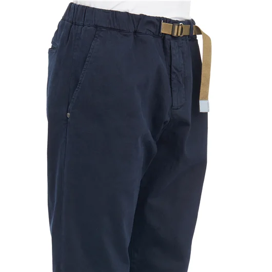 WHITE SAND PANTALONE AMPIO IN COTONE STRETCH