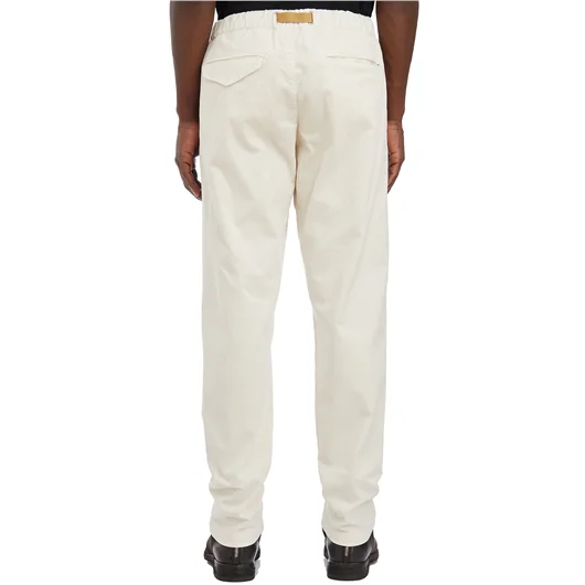 WHITE SAND PANTALONE AMPIO IN COTONE STRETCH