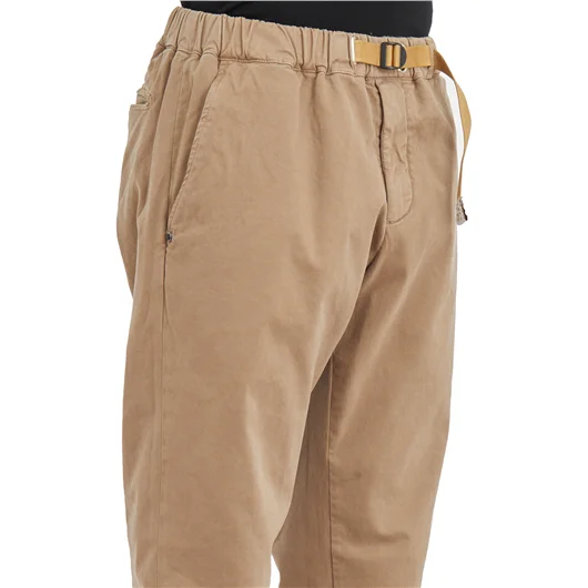 WHITE SAND PANTALONE AMPIO IN COTONE STRETCH