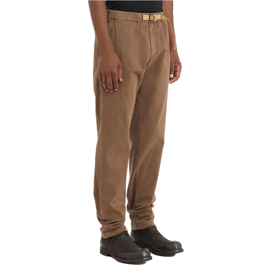 WHITE SAND PANTALONE AMPIO IN COTONE STRETCH