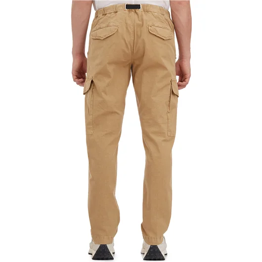 WHITE SAND PANTALONE CARGO IN COTONE