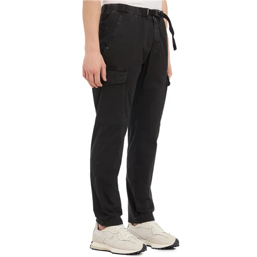 WHITE SAND PANTALONE CARGO IN COTONE