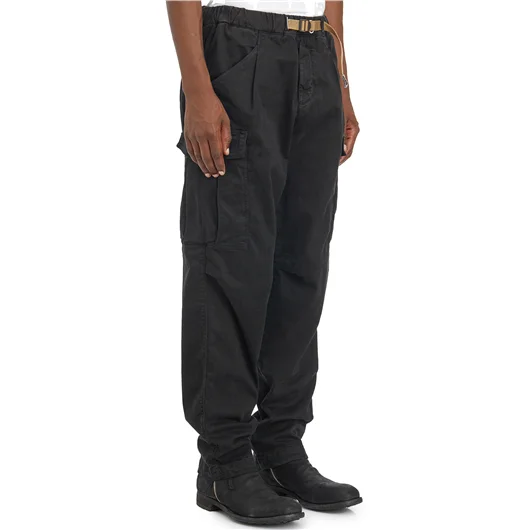 WHITE SAND PANTALONE CARGO IN COTONE STRETCH