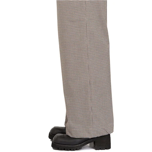 WHITE SAND PANTALONE FANTASIA PIED DE POULE