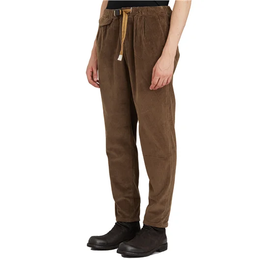 WHITE SAND PANTALONE IN COTONE E LYOCEL