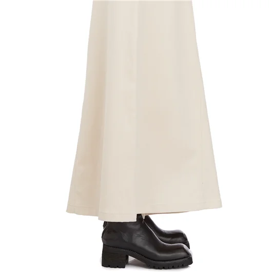 WHITE SAND PANTALONE IN COTONE STRETCH