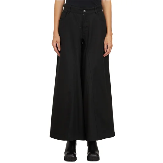 WHITE SAND PANTALONE IN COTONE STRETCH