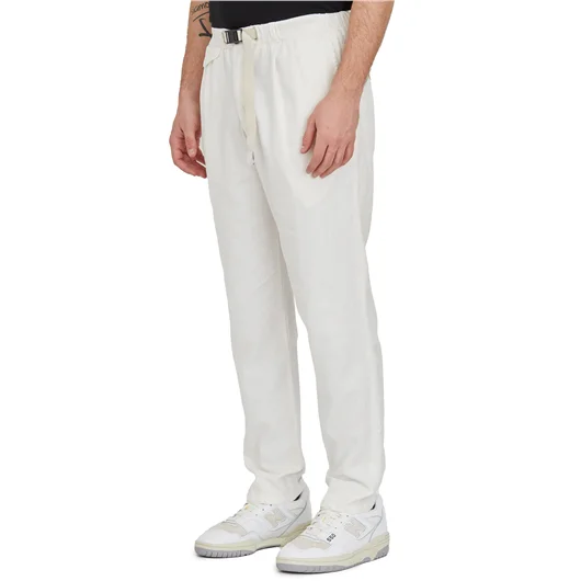WHITE SAND PANTALONE IN LINO E COTONE